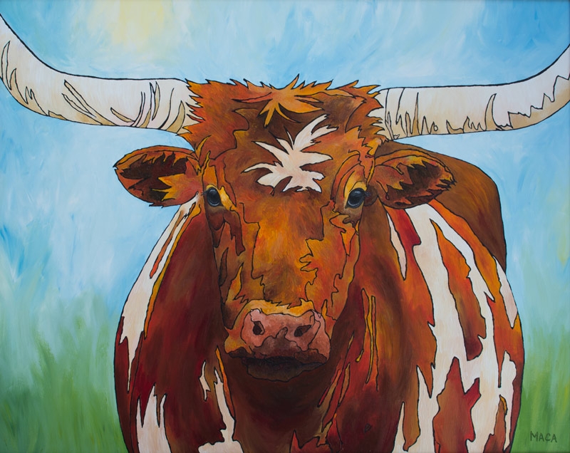 WELCOME TO TEXAS by artist Robin Maca